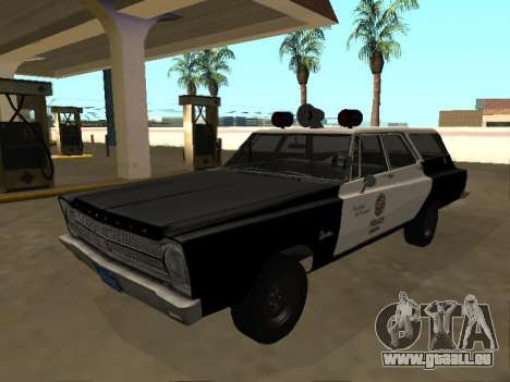 Plymouth Belvedere 1965 Station Wagon LAPD für GTA San Andreas