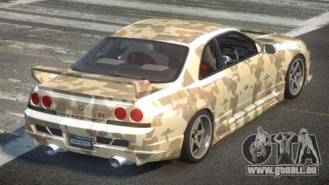 1997 Nissan Skyline R33 L4 für GTA 4