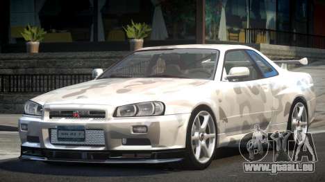 1999 Nissan Skyline R34 GT-R L1 pour GTA 4