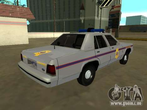 Ford LTD Couronne Victoria 1991 Mississippi S T pour GTA San Andreas
