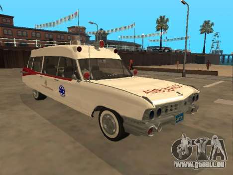 1959 Cadillac Miller-Meteor Ambulance für GTA San Andreas