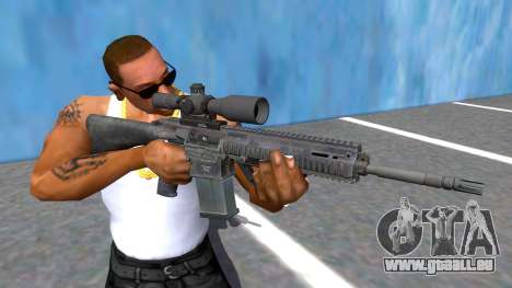PAYDAY 2 Little-Friend 762 Sniper pour GTA San Andreas