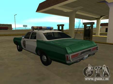 Dodge Polara Chickasaw County Sheriff für GTA San Andreas