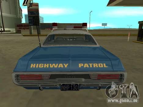 Dodge Polara 1972 Nevada Highway Road Patrol pour GTA San Andreas