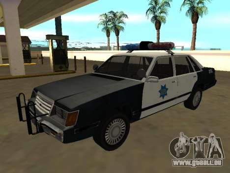 Ford LTD LX 1985 San Francisco Polizeidept für GTA San Andreas