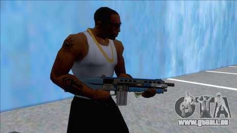 GTA V Vom Feuer Assault Shotgun LSPD V6 für GTA San Andreas