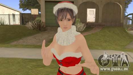 DOA Nagisa Berry Burberry Christmas Special V2 pour GTA San Andreas