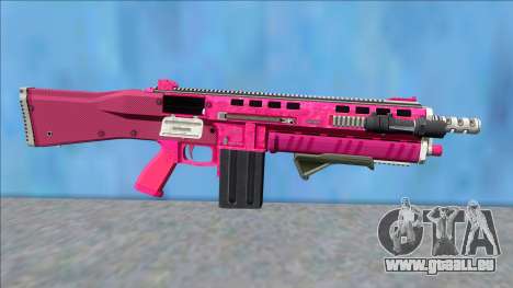 GTA V Vom Feuer Assault Shotgun Pink V6 für GTA San Andreas