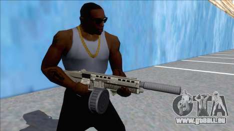 GTA V Vom Feuer Assault Shotgun Platinum V3 für GTA San Andreas