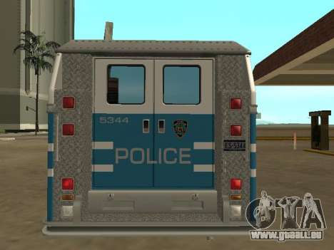 Enforcer HQ do GTA 3 New York Police Dept für GTA San Andreas