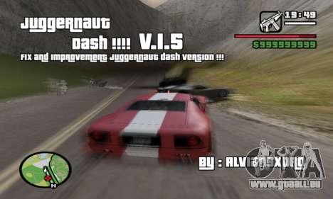 Juggernaut Dash v.1.5 für GTA San Andreas