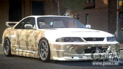 1997 Nissan Skyline R33 L4 für GTA 4