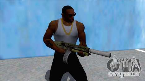 GTA V Vom Feuer Assault Shotgun Green V7 pour GTA San Andreas