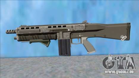 GTA V Vom Feuer Assault Shotgun Platinum V6 für GTA San Andreas