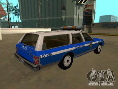 Chevrolet Caprice 1987 SW New York Police Dept pour GTA San Andreas