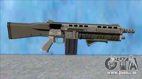 GTA V Vom Feuer Assault Shotgun Platinum V10 für GTA San Andreas