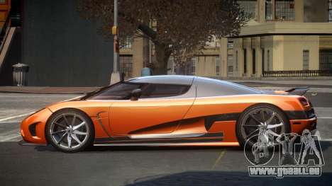 Koenigsegg Agera PSI L5 pour GTA 4