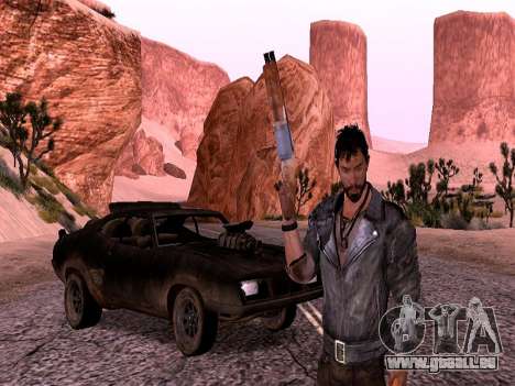 Max Rockatansky avec veste pour GTA San Andreas