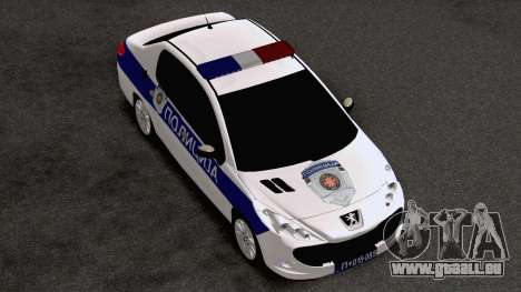 Peugeot 207 Policija für GTA San Andreas