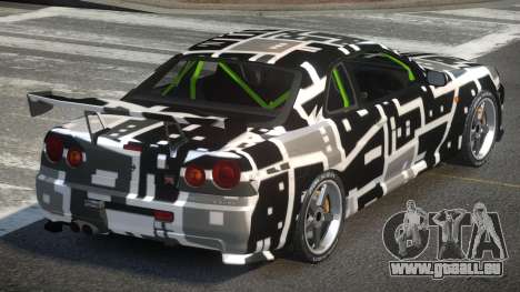 Nissan Skyline R34 GST-R PJ1 pour GTA 4