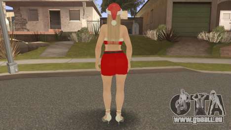 DOA Rachel Berry Burberry Christmas Special V1 pour GTA San Andreas