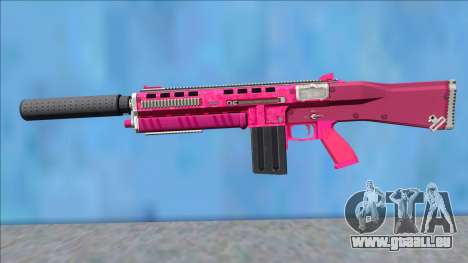 GTA V Vom Feuer Assault Shotgun Pink V2 pour GTA San Andreas