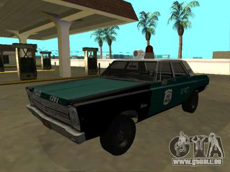 Plymouth Belvedere 4 Tür 1965 Alte NYPD für GTA San Andreas