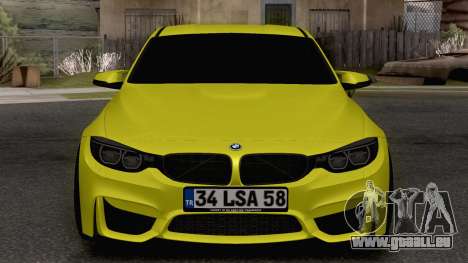 BMW M3 F80 pour GTA San Andreas