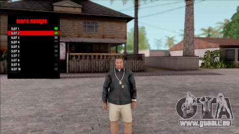 Outfit Manager Like GTA 5 Online pour GTA San Andreas