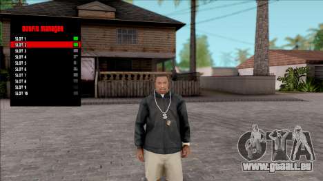 Outfit Manager Like GTA 5 Online pour GTA San Andreas