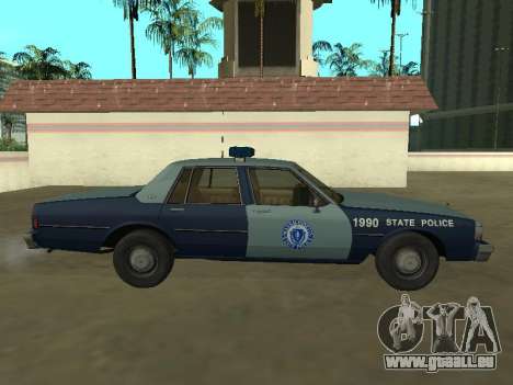 Chevrolet Caprice 1987 Massachusetts S Police für GTA San Andreas