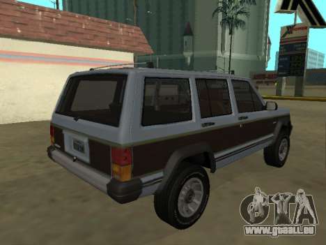 Jeep Cherokee Wagoneer Limited 1987 pour GTA San Andreas