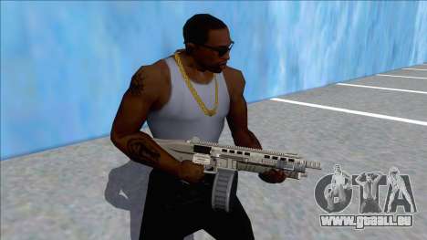GTA V Vom Feuer Assault Shotgun Platinum V11 für GTA San Andreas