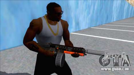 GTA V Vom Feuer Assault Shotgun Orange V7 pour GTA San Andreas