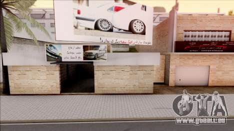 Iranian Tuninng Shop für GTA San Andreas