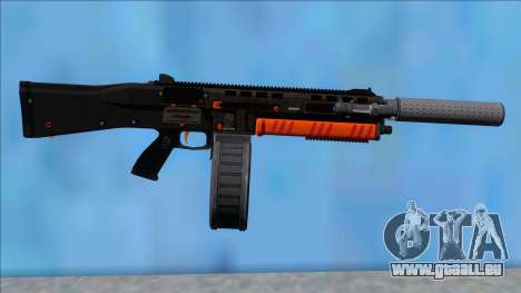 GTA V Vom Feuer Assault Shotgun Orange V1 pour GTA San Andreas
