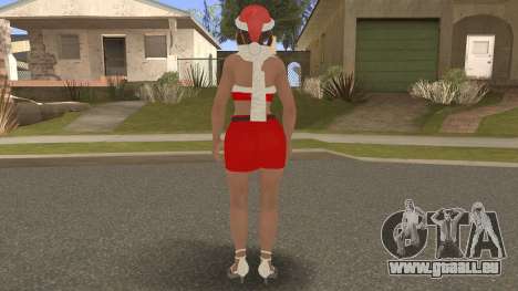 Lisa Hamilton Berry Burberry Christmas V3 für GTA San Andreas