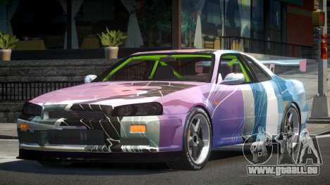 Nissan Skyline R34 GST-R PJ3 pour GTA 4