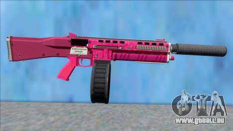 GTA V Vom Feuer Assault Shotgun Pink V7 pour GTA San Andreas