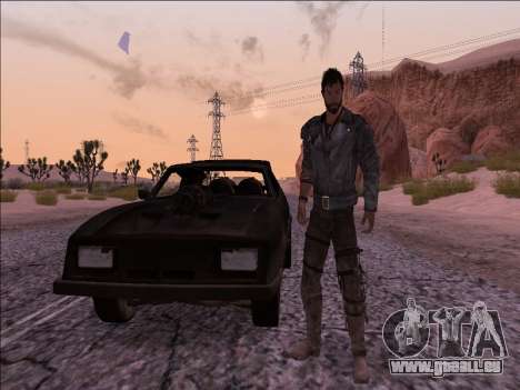 Max Rockatansky mit Jacke für GTA San Andreas