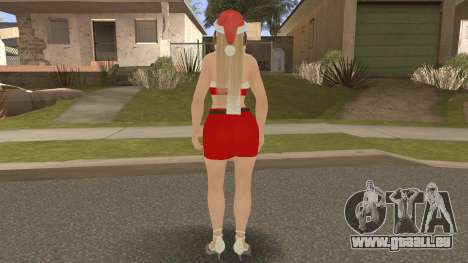DOA Rachel Berry Burberry Christmas Special V3 pour GTA San Andreas