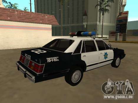 Ford LTD LX 1985 San Francisco Polizeidept für GTA San Andreas