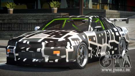 Nissan Skyline R34 GST-R PJ1 pour GTA 4