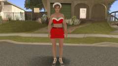Lisa Hamilton Berry Burberry Christmas V1 pour GTA San Andreas