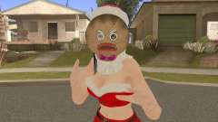 DOA Nyotengu Berry Burberry Christmas Special V3 pour GTA San Andreas
