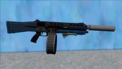 GTA V Vom Feuer Assault Shotgun LSPD V3 für GTA San Andreas