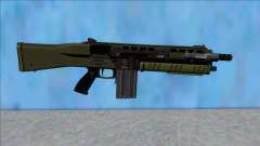 GTA V Vom Feuer Assault Shotgun Green V12 für GTA San Andreas