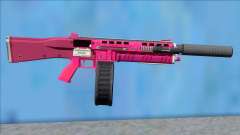 GTA V Vom Feuer Assault Shotgun Pink V1 für GTA San Andreas