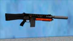 GTA V Vom Feuer Assault Shotgun Orange V2 pour GTA San Andreas