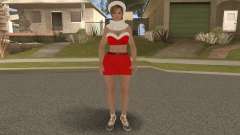 Lisa Hamilton Berry Burberry Christmas V2 pour GTA San Andreas
